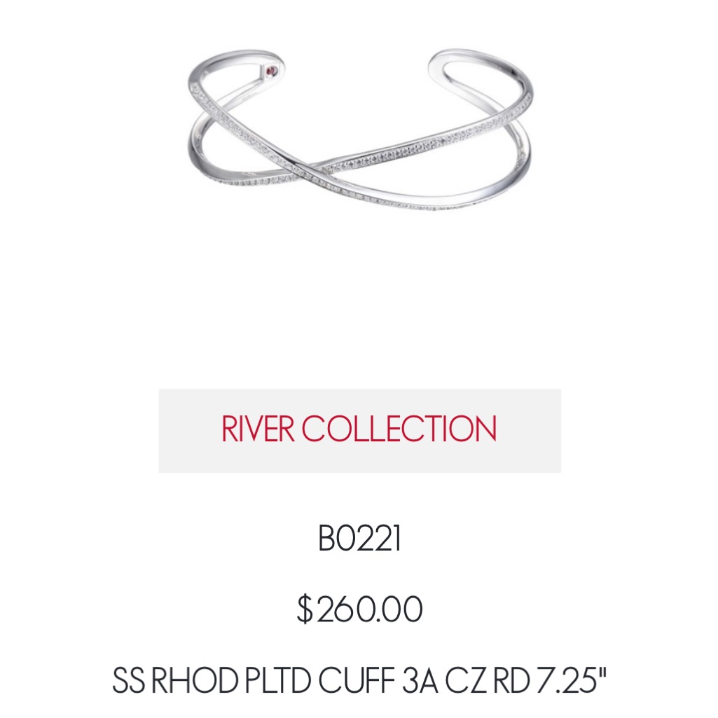 Sterling Silver Cuff Bracelet.